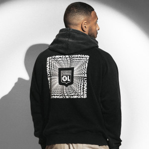 Unisex Hypnotic Carbon Hoodie - Olympique Lyonnais