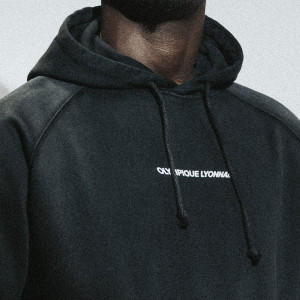 Unisex Hypnotic Carbon Hoodie - Olympique Lyonnais