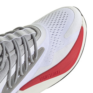 Chaussures ALPHABOOST V2 Blanches - Olympique Lyonnais