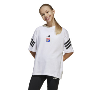 T-Shirt FI 3S Blanc Junior - Olympique Lyonnais