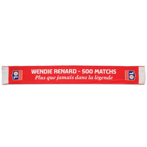 Wendie Renard's 500th Game Scarf - Olympique Lyonnais