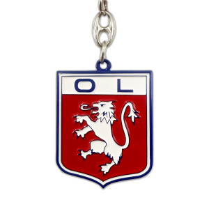 Porte-clés Blason 75 ans - Olympique lyonnais
