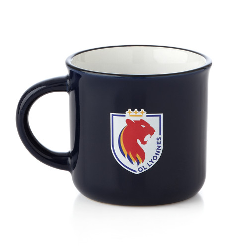 Blue Vintage OL Lyonnes Mug - Olympique Lyonnais