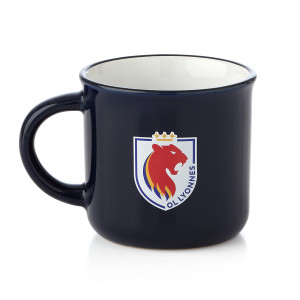 Mug Bleu Vintage - Game ON - OL Lyonnes