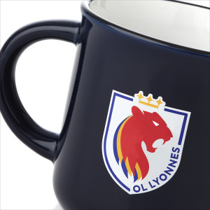 Blue Vintage OL Lyonnes Mug - Olympique Lyonnais