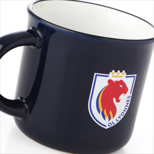 Blue Vintage OL Lyonnes Mug - Olympique Lyonnais