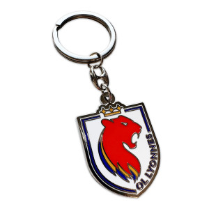 OL Lyonnes Metal Keyring - Olympique Lyonnais