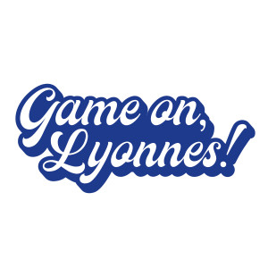 Sticker bleu - Game On - OL Lyonnes