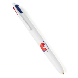 Stylo BIC 4 Couleurs OL Lyonnes - Olympique Lyonnais
