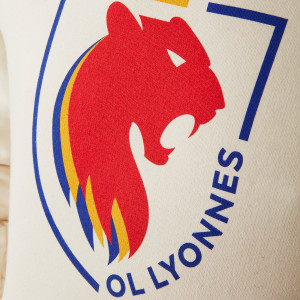 Sweat à capuche Blason OL Lyonnes Beige Mixte - Olympique Lyonnais