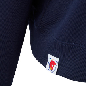 Navy Blue OL Lyonnes Women's Hoodie - Olympique Lyonnais