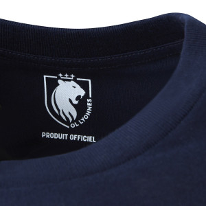 T-Shirt OL Lyonnes Bleu Marine Femme - Olympique Lyonnais
