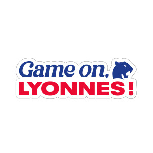 Sticker R&B Tête de Lionne - Game ON - OL Lyonnes
