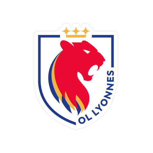 Sticker Autocollant Blason OL Lyonnes - Olympique Lyonnais