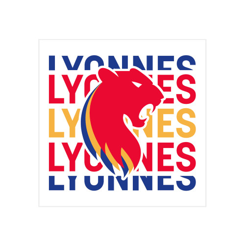 OL Lyonnes Sticker - Olympique lyonnais