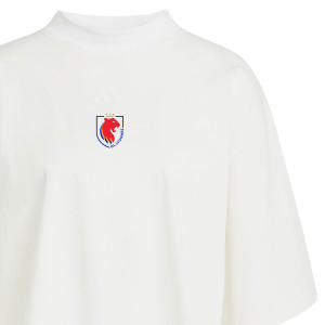 T-Shirt Ample City Escape Blanc Femme - Olympique Lyonnais
