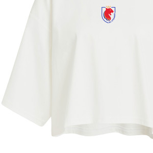 T-Shirt Ample City Escape Blanc Femme - Olympique Lyonnais