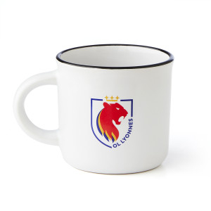 Mug Blanc Vintage - Game ON - OL Lyonnes