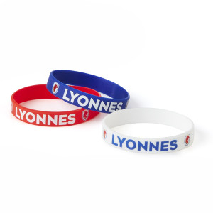Bracelet Silicone - Game ON - OL Lyonnes