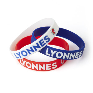 Bracelet Silicone OL Lyonnes - Olympique Lyonnais