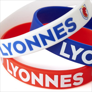Bracelet Silicone OL Lyonnes - Olympique Lyonnais