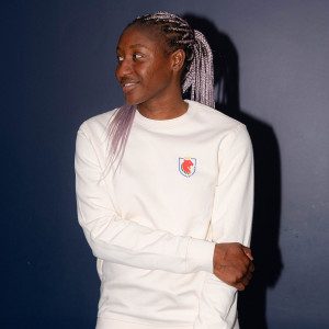 Beige OL Lyonnes Essentials Sweatshirt - olympique Lyonnais
