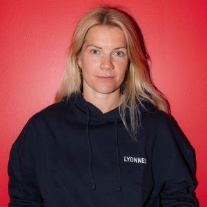 Navy Blue OL Lyonnes Women's Hoodie - Olympique Lyonnais