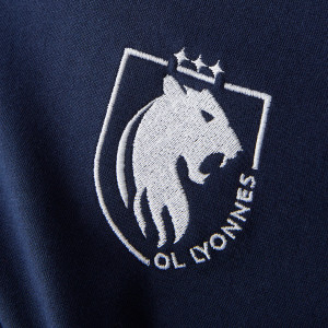 T-Shirt Blason OL Lyonnes Bleu Marine Mixte - Olympique Lyonnais