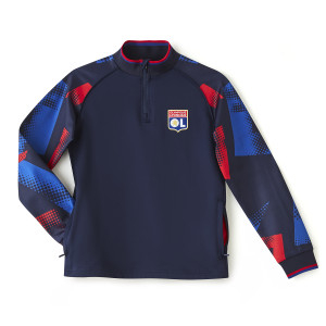 Blue Fusion Full-zip Tracksuits - Olympique Lyonnais