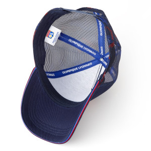 Navy Blue Junior Training Fusion Cap - Olympique Lyonnais