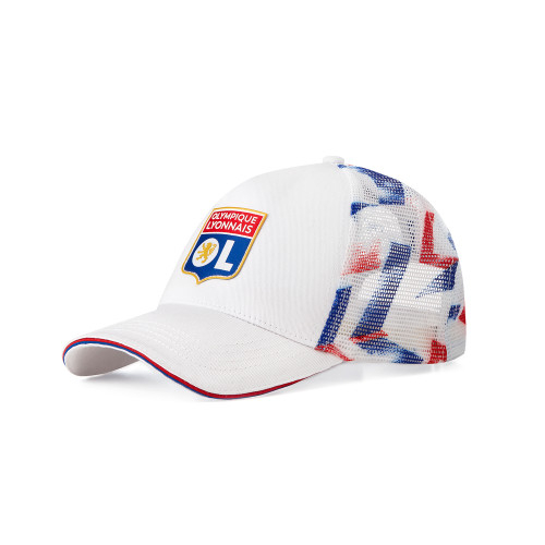White Junior Training Fusion Cap - Olympique Lyonnais