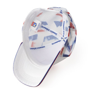 White Junior Training Fusion Cap - Olympique Lyonnais