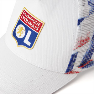 White Junior Training Fusion Cap - Olympique Lyonnais