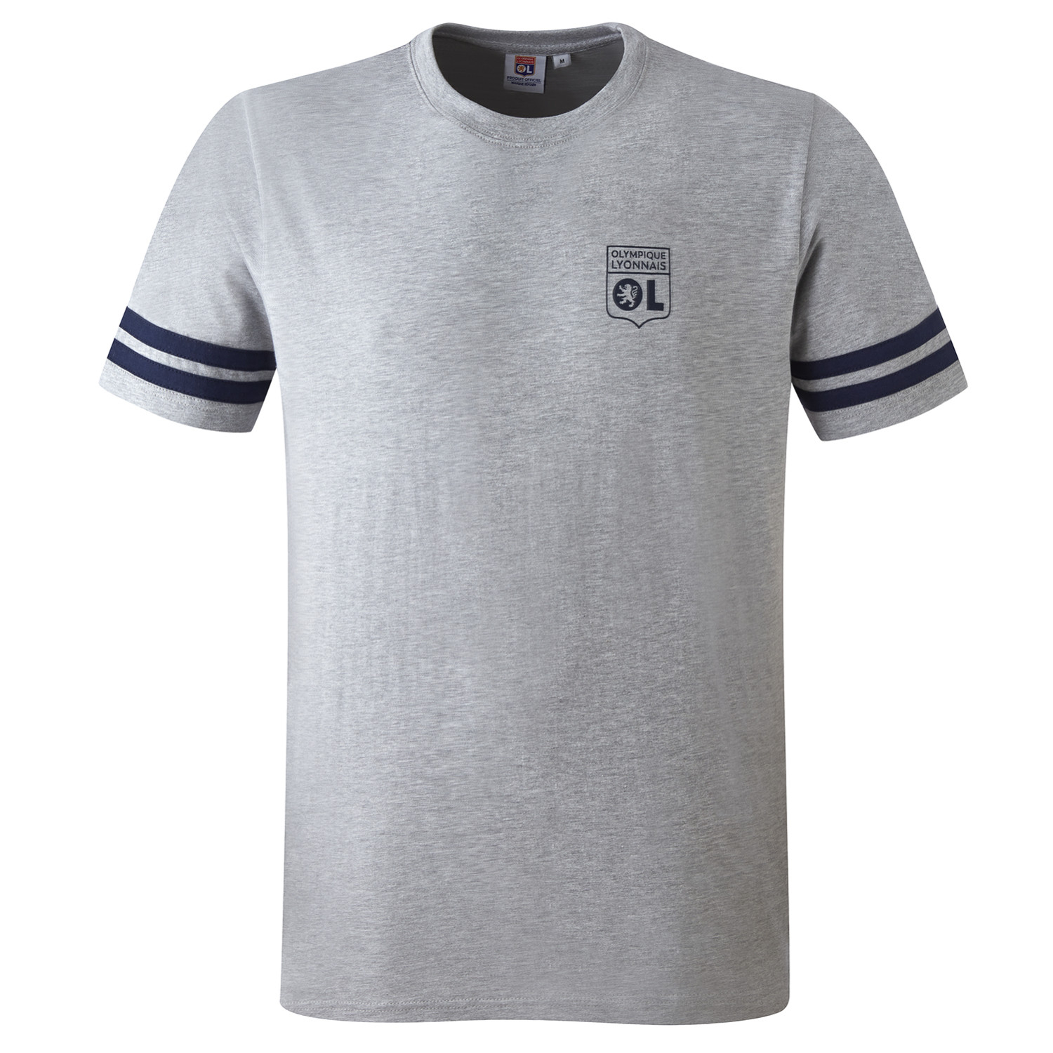 OL Men s Heather Grey Pajama Set Olympique Lyonnais