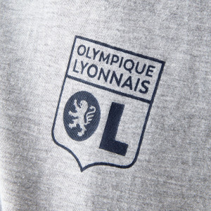 Pyjama OL Gris Chiné Homme - Olympique Lyonnais
