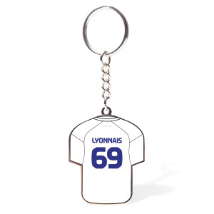 Porte-clés Maillot Domicile 25-26 6- Olympique Lyonnais