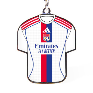 Porte-clés Maillot Domicile 25-26 6- Olympique Lyonnais