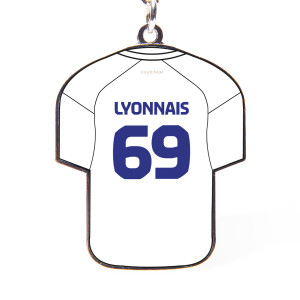 Porte-clés Maillot Domicile 25-26 6- Olympique Lyonnais