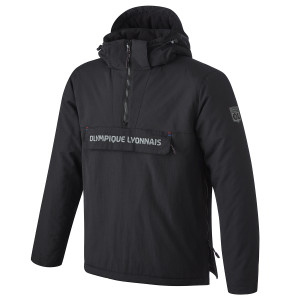 Anorak OL Noir Mixte - Olympique Lyonnais