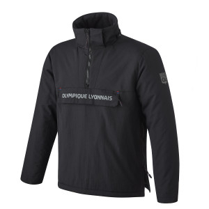 Anorak OL Noir Mixte - Olympique Lyonnais