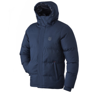 OL Winter Navy Blue Unisex Parka - Olympique Lyonnais