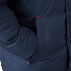 OL Winter Navy Blue Unisex Parka - Olympique Lyonnais