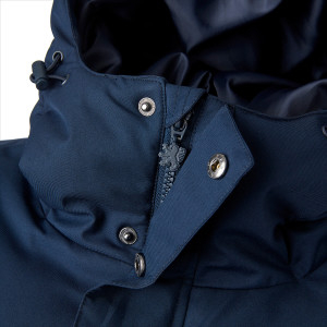 OL Winter Navy Blue Unisex Parka - Olympique Lyonnais