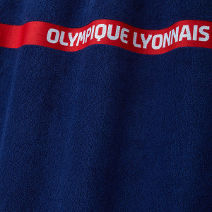 Serviette de Bain Olympique Lyonnais Bleue