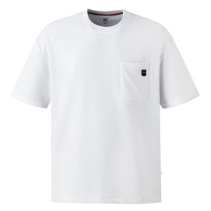Oversized White T-Shirt Men OL X IZAC 25-26
