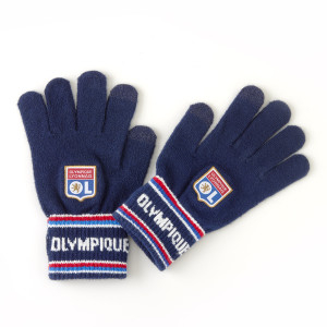 Gants Basic Bleu Marine - Olympique Lyonnais