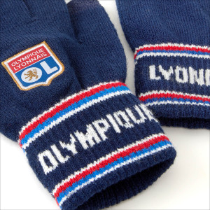 Gants Basic Bleu Marine - Olympique Lyonnais
