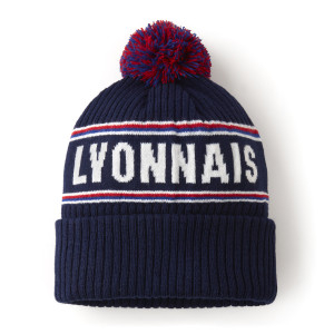Basic Navy Blue Beanie Unisex - Olympique Lyonnais