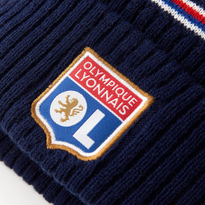Bonnet Bleu Marine Mixte - Olympique Lyonnais