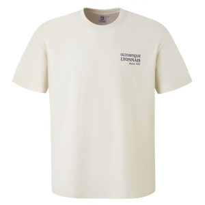 Blason Off-White Unisex T-Shirt - Olympique Lyonnais